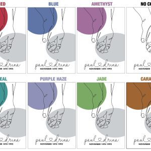 Colour swatches for holding hands