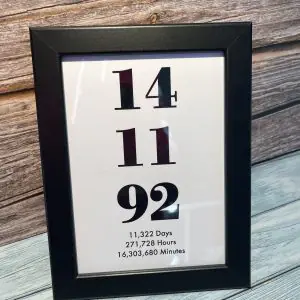 Special date print