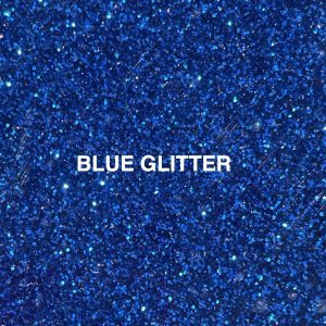 blue glitter ticket