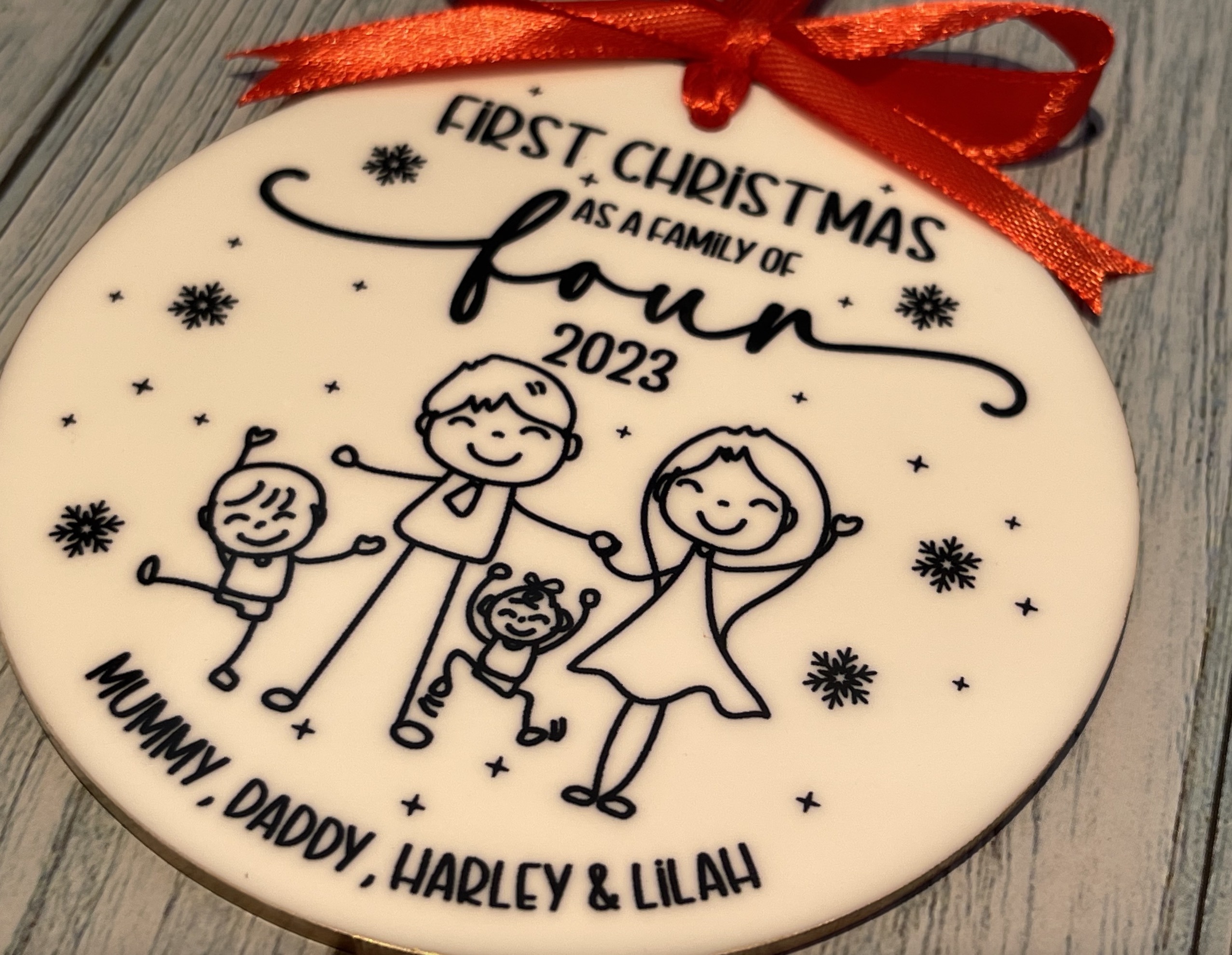 first christmas a family of 5