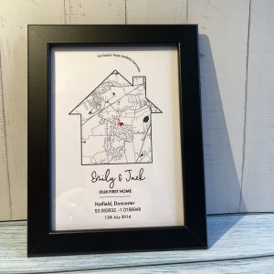 our first home print