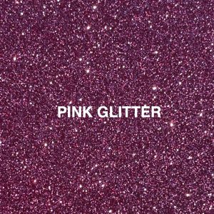 pink glitter ticket