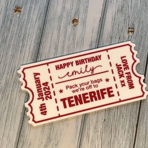 unique ticket gift ideas