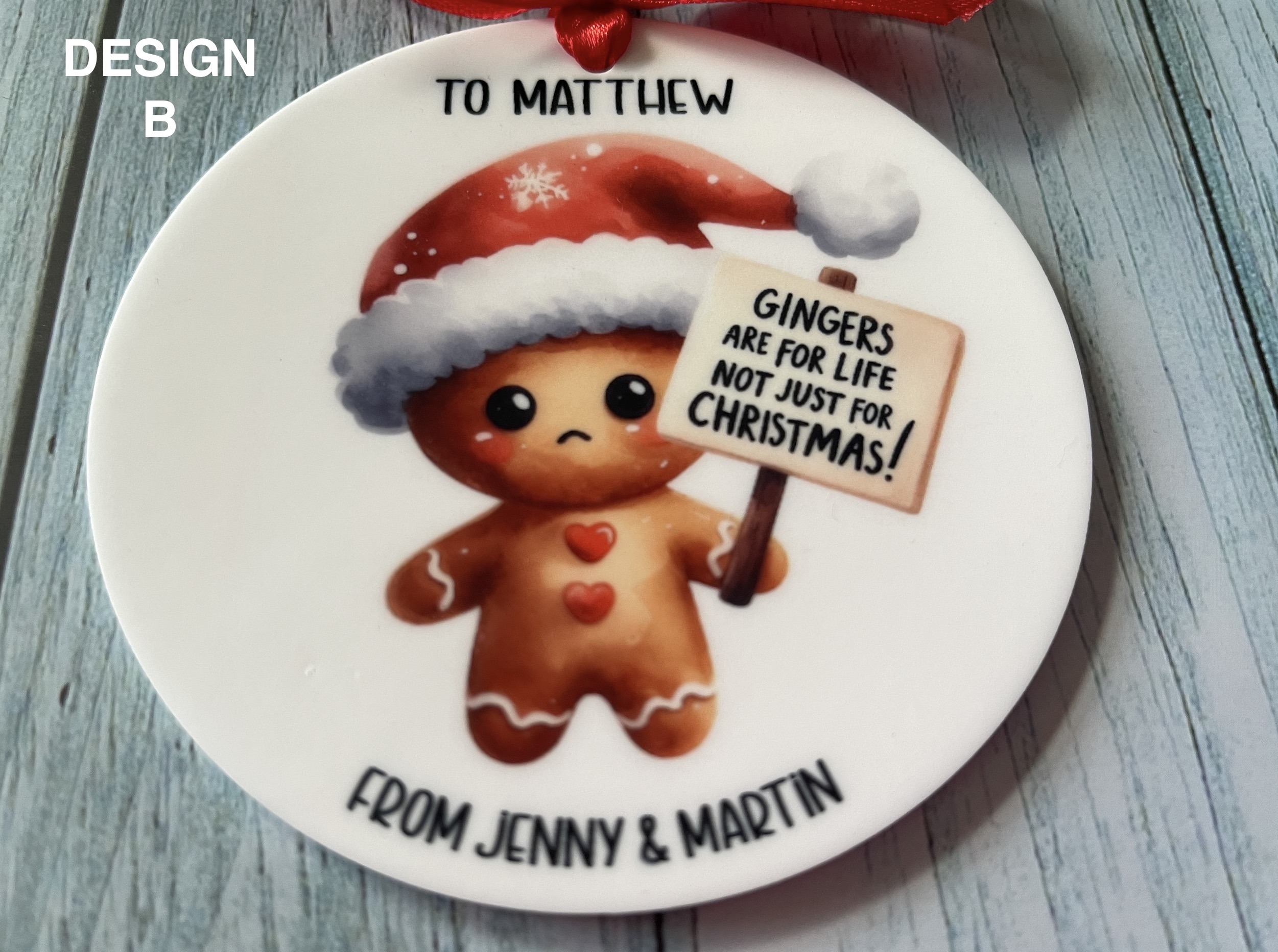 gingers are for life not just for christmas b