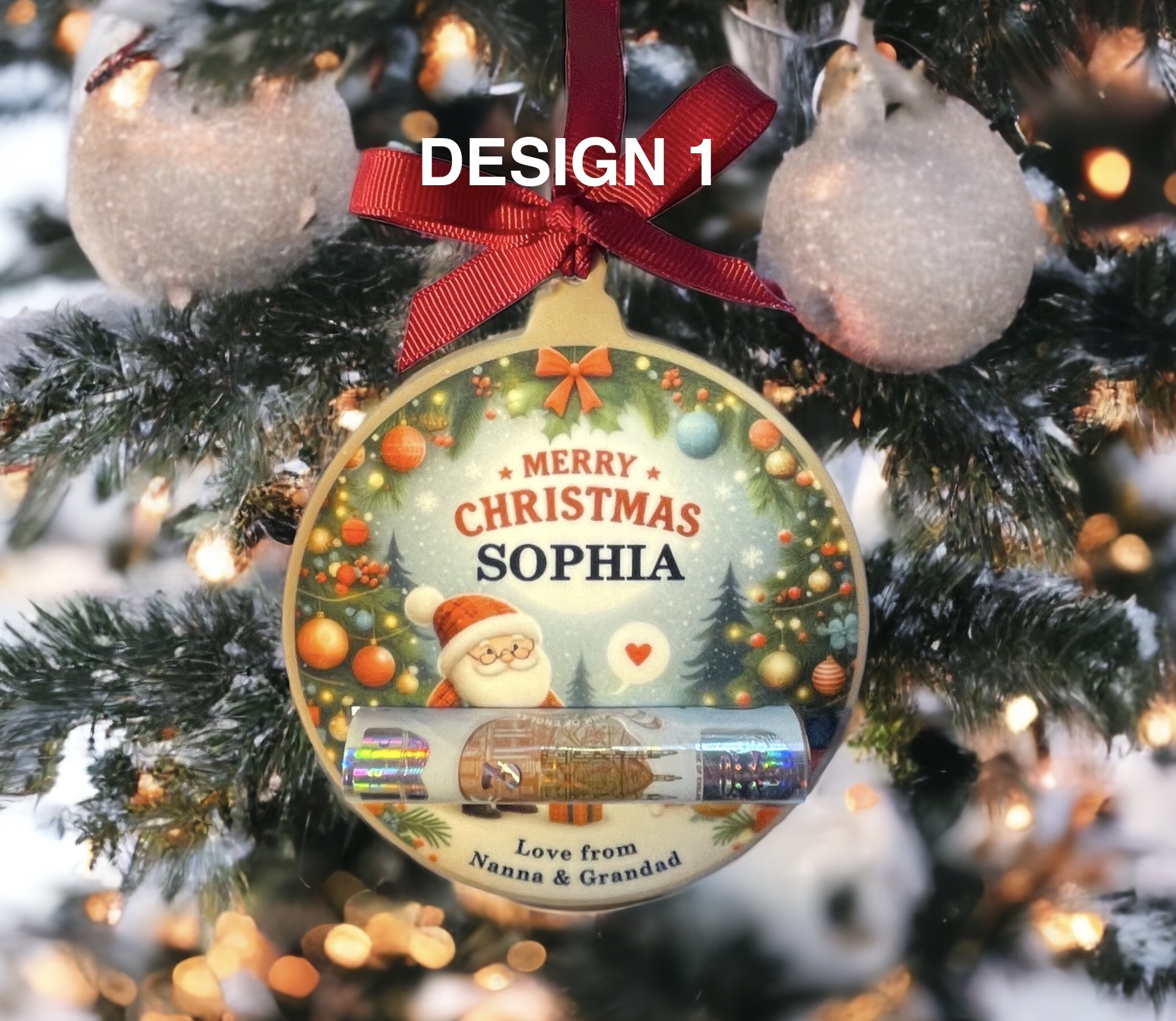 Money Holder bauble Design 1