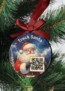 Santa Tracker Bauble