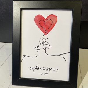Lovers Line Art
