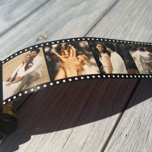 film roll photo keychain