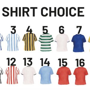 football shirt options