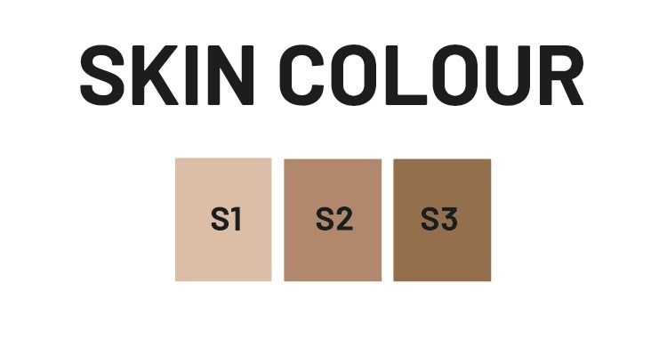 skin colour options