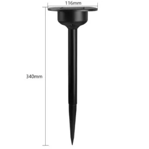 Solar stake size