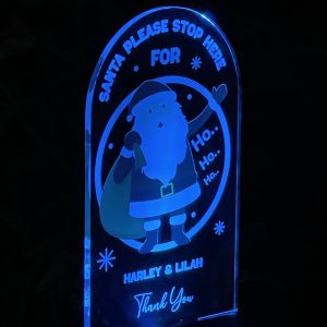 christmas santa solar light