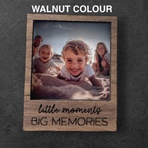 wooden car photo frame