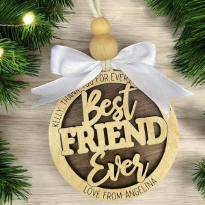 Christmas Bauble For Best Friend