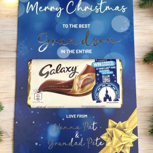 Galaxy Christmas chocolate bar gift