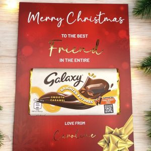 Personalised Christmas Chocolate Board