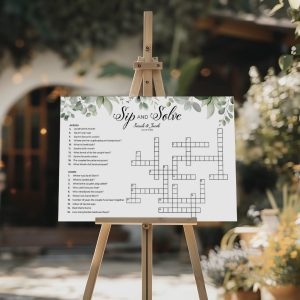 Puzzle Wedding Signs