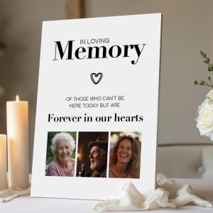 in loving memory wedding sigh monogram studio