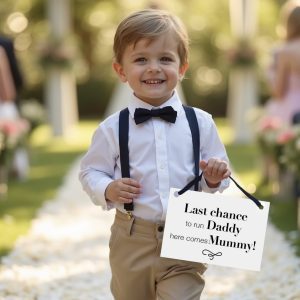 last chance to run daddy here comes mummy sign