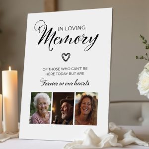 wedding in memory sign - calligrapher's edit collection