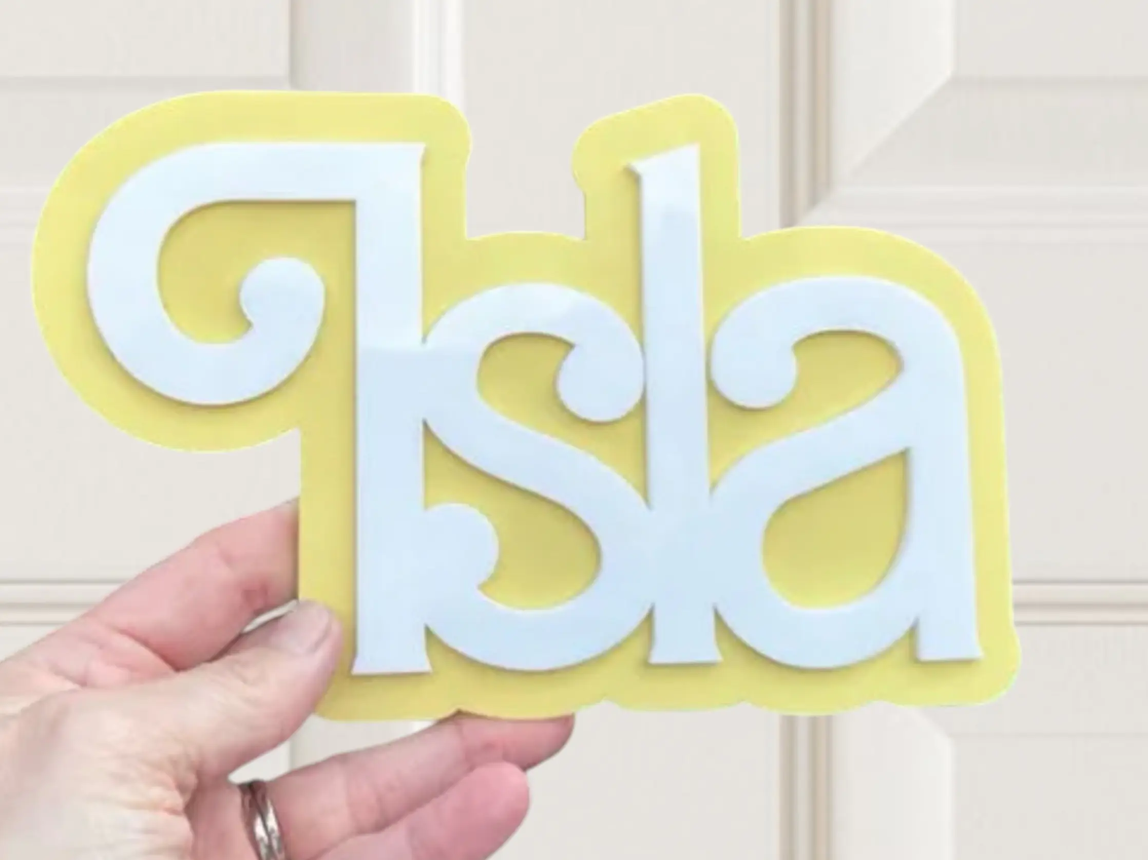 girls bedroom name sign