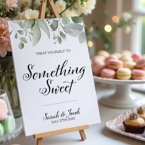 Wedding Sweet Sign | Two Designs – The Eucalyptus Suite
