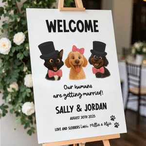 pet welcome signs
