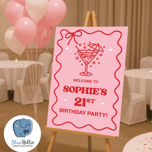 21st birthday sign for girls