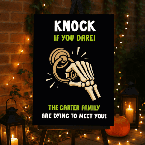 Personalised Halloween Signage