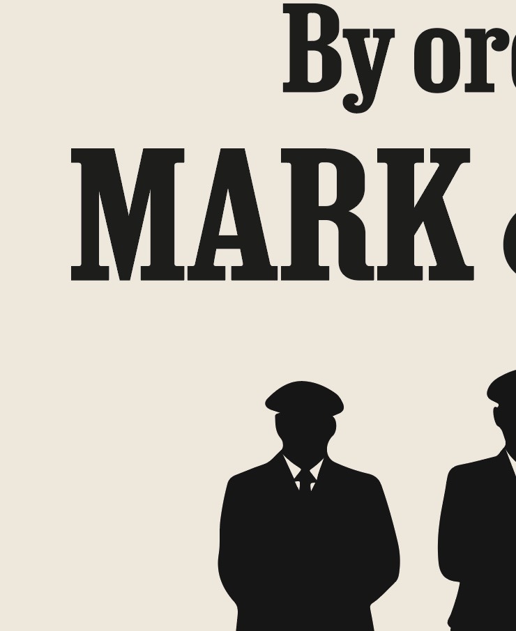 peaky blinders style illustration