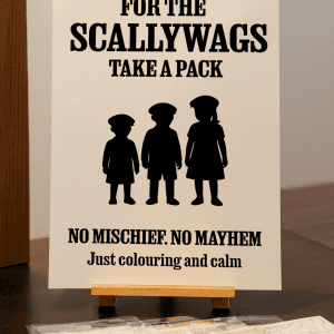 kids wedding activity pack