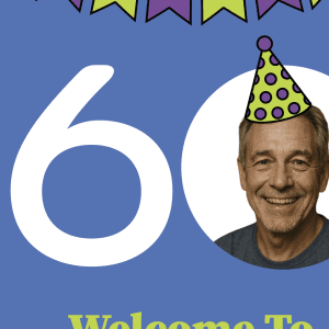 60th birthday board 1