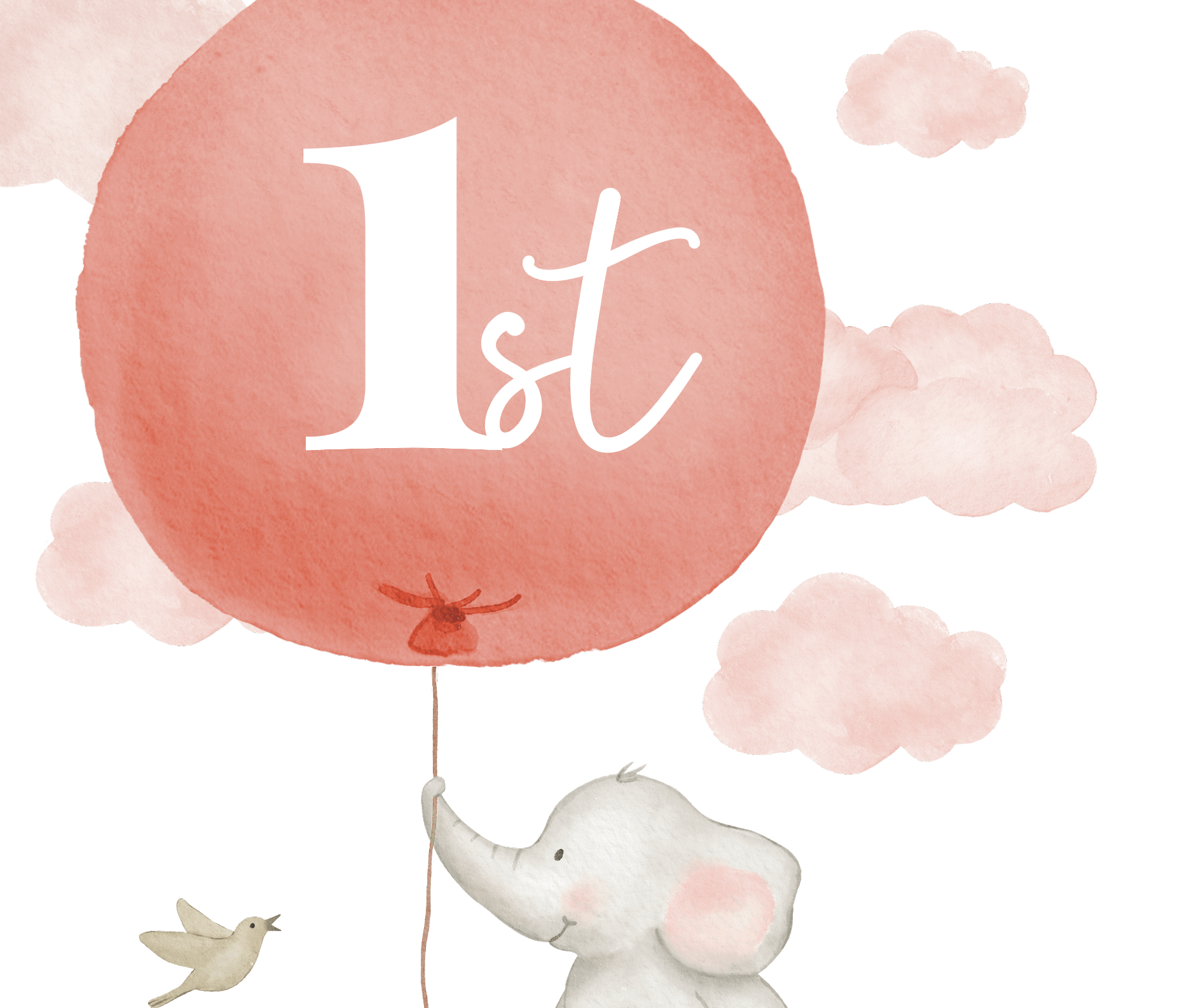 girls 1st birthday sign