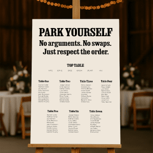 peaky blinders seating plan