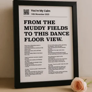 first dance song gift 2