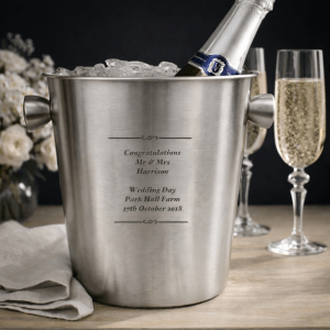 Couple’s Wedding Present With Date