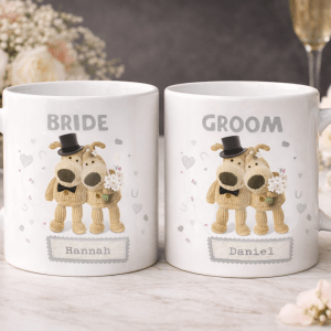 Personalised Wedding Couple Mugs