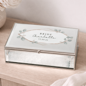 Bride Present from Bridesmaid Jewellery Box