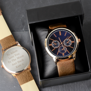 Unique personalised watch gift
