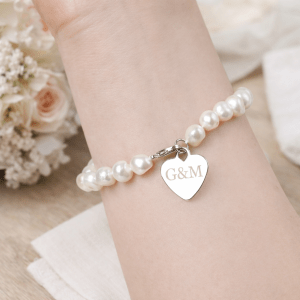 bridal pearl bracelet