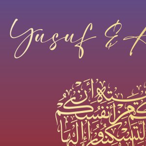 ombre nikkah sign