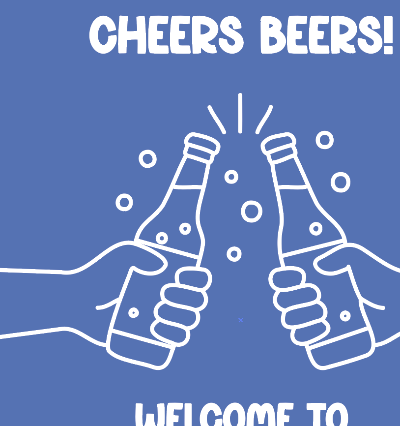 30th Birthday Sign For Him – Cheers Beers Party Welcome Board - Image 2