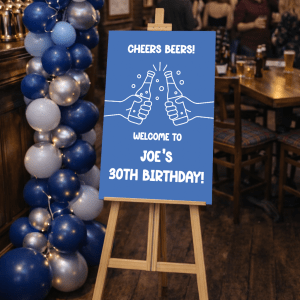 30th Birthday Sign For Him