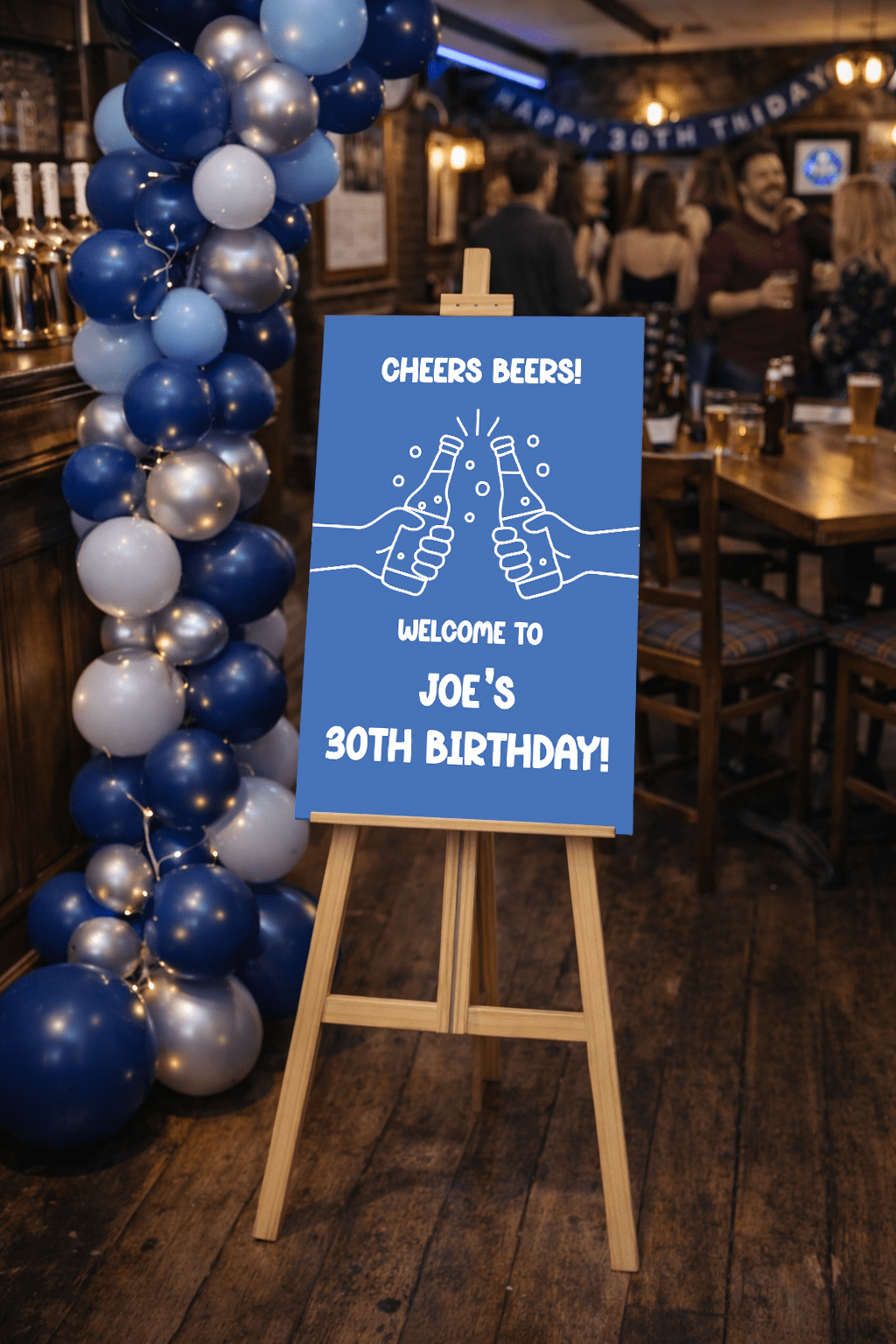 30th Birthday Sign For Him