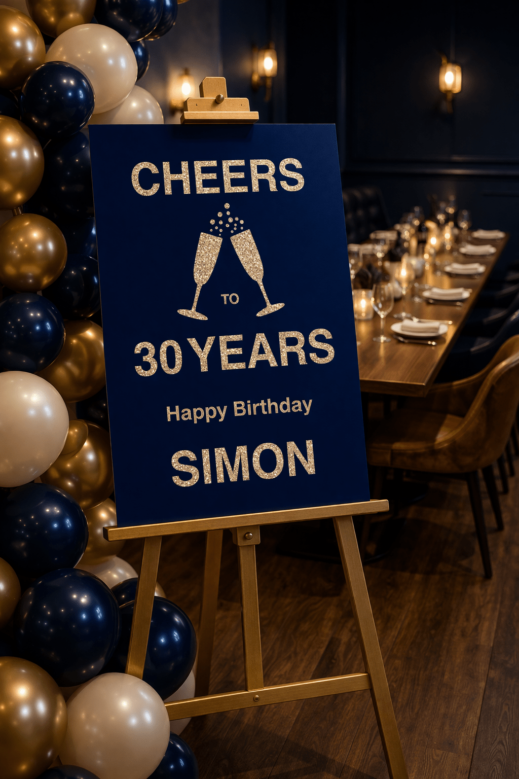 30th Birthday Sign