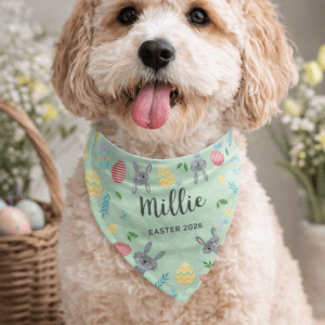 dog easter bandana