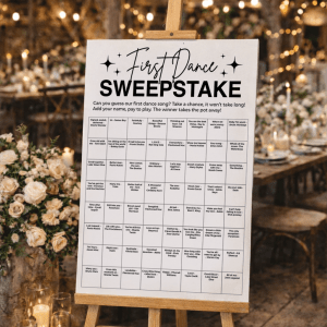sweepstake for first dance