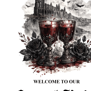 gothic vampire wedding board