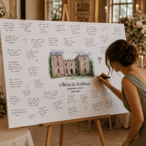 Personalised Wedding Guest Book Sign