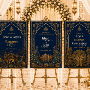 Asian Wedding Sign Set